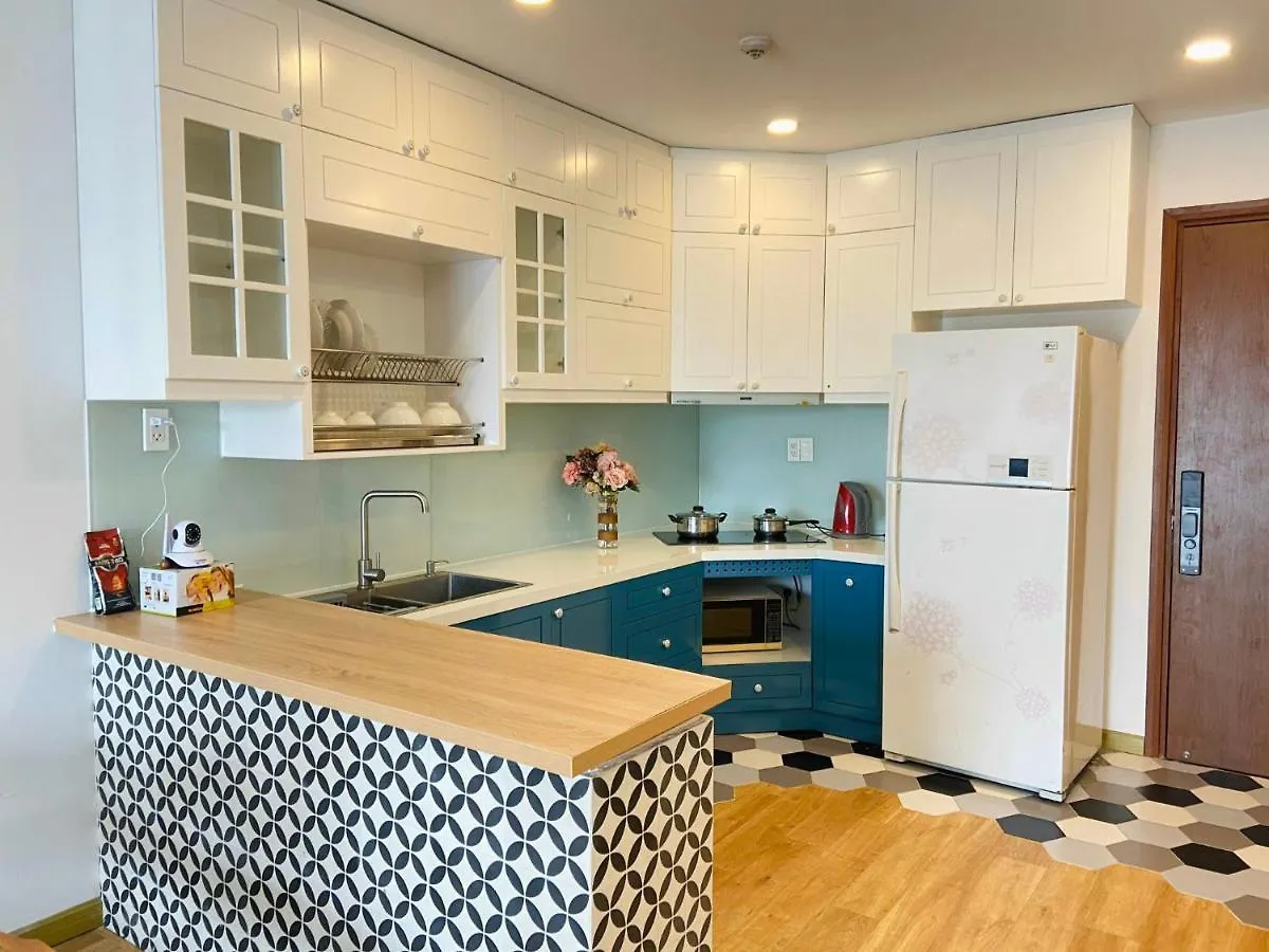Apartment Gold View, 2 Phong Ngu, Tang Cao Thoang Mat