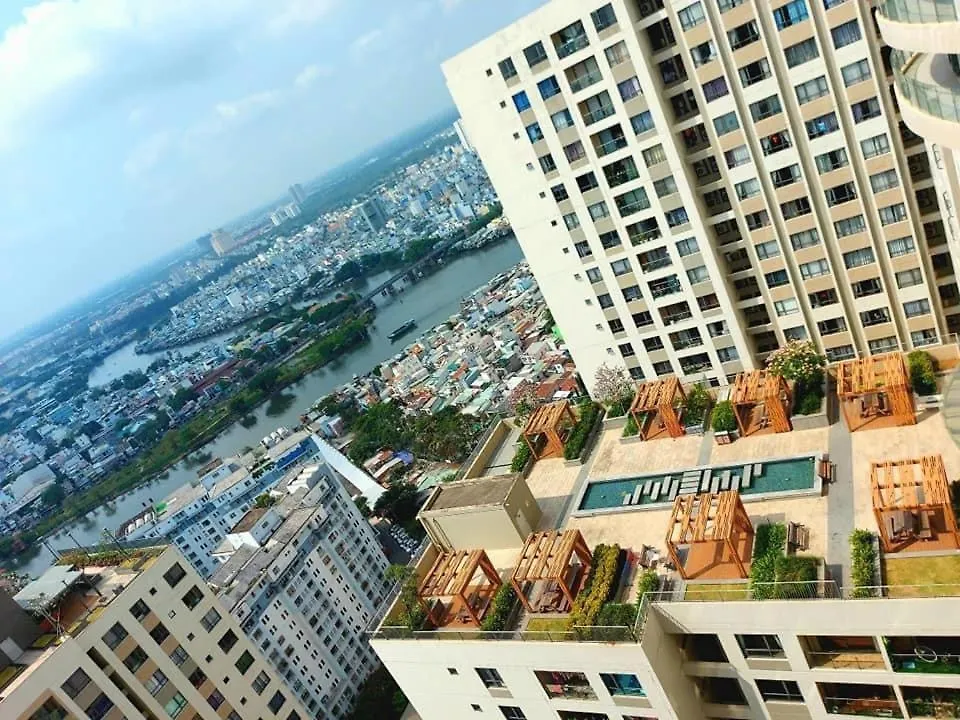 Apartment Gold View, 2 Phong Ngu, Tang Cao Thoang Mat Vietnam